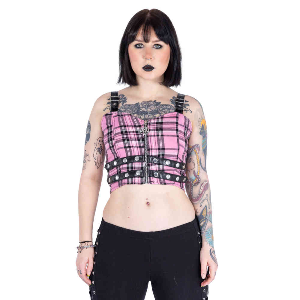 Heartless - Thyra Crop top - Rose